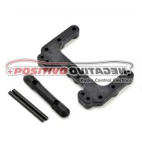 Team Associated Rear Chassis & Front Hinge Pin Brace Set (B4/T4)