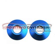 Team Associated Factory Team Aluminum Wheel Spacer Set (Blue) (2)
