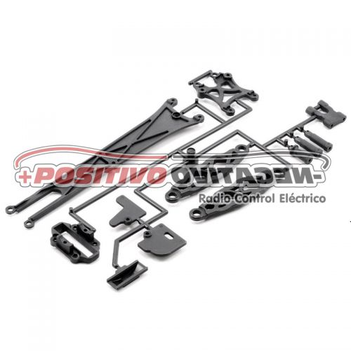 Kyosho Carbon Composite Upper Plate Set (ZX-5 FS)