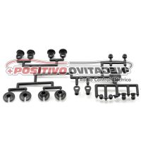 Kyosho Triple Cap Plastic Shock Parts Set 