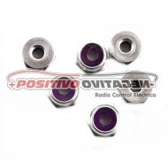 Losi 4-40 Aluminum Locknut (10)