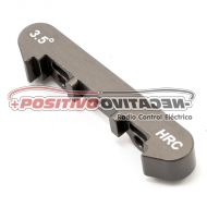 Team Losi Racing Aluminum 3.5° High Roll Center Toe Plate (TLR 22)