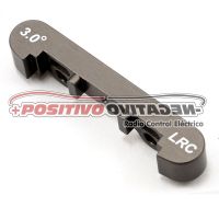 Team Losi Racing Aluminum 3° Low Roll Center Toe Plate (TLR 22)