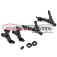 Team Losi Racing Wing Stay Set (TLR 22)