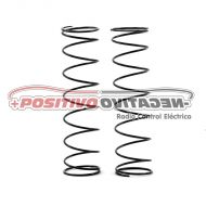 Team Losi Racing Rear Shock Spring Set (1.6 Rate/Grey) (TLR 22)
