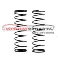 Team Losi Racing Rear Shock Spring Set (2.9 Rate/Orange) (TLR 22)