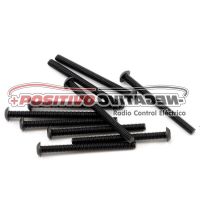 Team Losi Racing M3x35mm Button Head Screws (10)