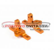 XRAY Alu Upper Clamp with Adj. Roll-Center (L+R) - Orange (T4)
