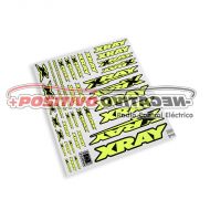 XRAY Sticker For Body - Neon Yellow